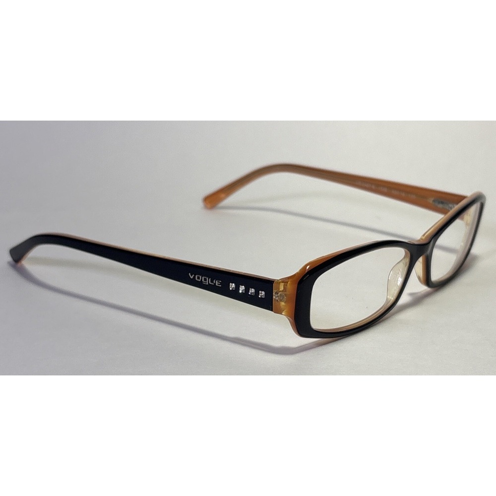 Vogue Eyeglasses Frame VO2487-B 1536 Womens Black Full Rim Rectangular 53-15-135